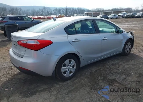 2015 Kia Forte Lx from USA, damaged, VIN KNAFK4A6XF5428584